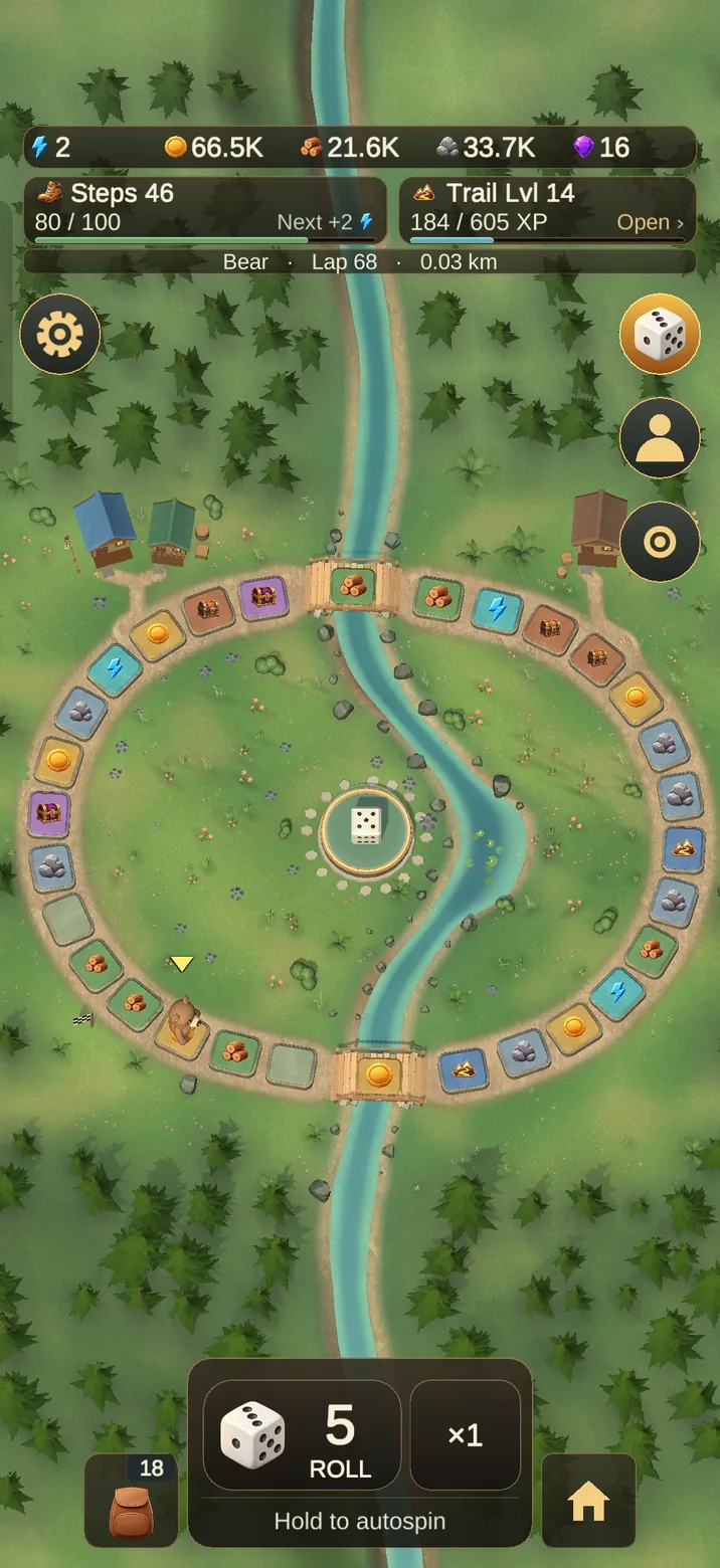 Forest Board gameplay on Android